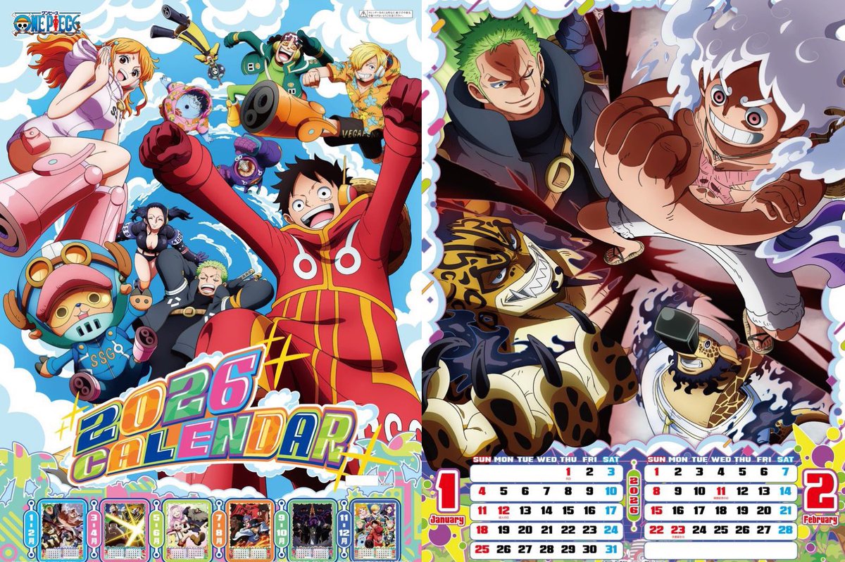 Here's a look at the 2026 Calendars! Comes as an A2 sized calendar