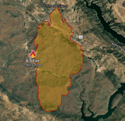 KernFiregraph's tweet photo. #6_5Fire / #65Fire the fire has been mapped by FIRIS at 2,956 acres. https://t.co/7CX1Msw7Ga