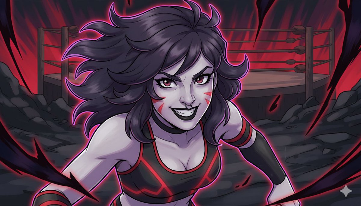 Guess who?? its A I <a href="/eris_spiral/">Eris Spiral</a> 💜🖤💜🖤💜