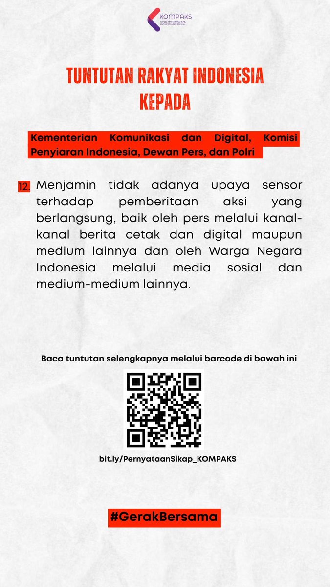 ๐ (@grrrlpwrrrr) on Twitter photo Tuntutan KOMPAKS yg bisa dijadikan acuan selain 17+8 Tuntutan KOMPAKS yg bisa dijadikan acuan selain 17+8