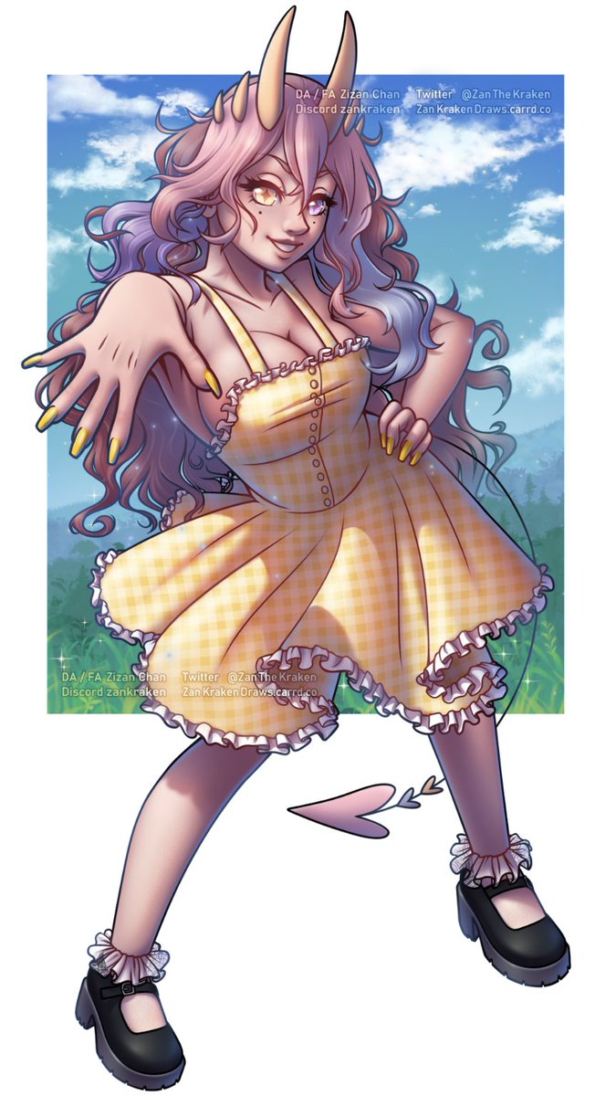 Commission for my friend OchelaYakotomara on instagram of her oc Aletta~

Shes so sassy, I love her 🥺 Can a dress be too fitted, I wonder?

#Digitalart #ArtShare #artmoots #illustration #AnimeArt