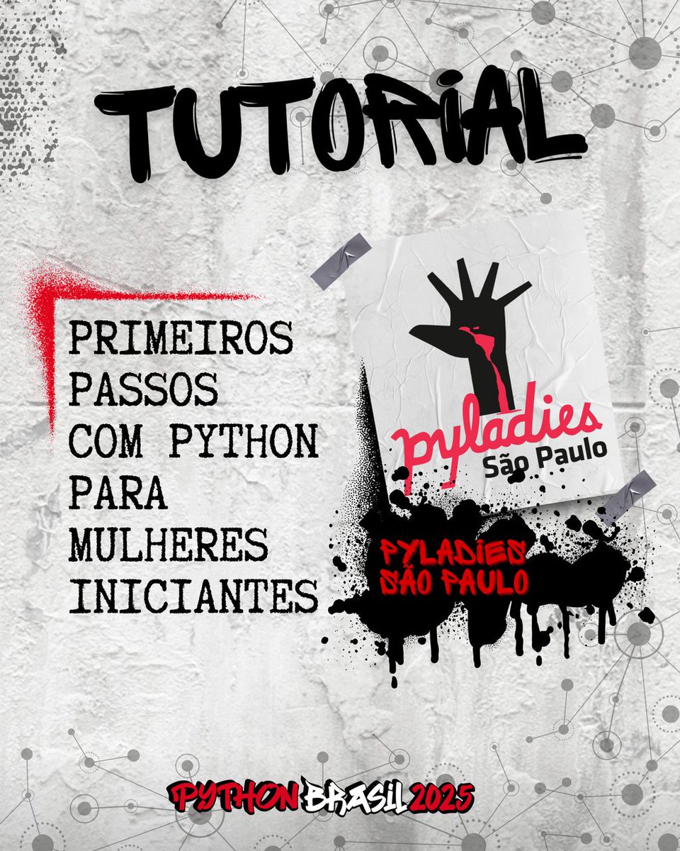 pythonbrasil's tweet image. Tutorial

Primeiros Passos com Python para Mulheres Iniciantes - PyLadies São Paulo

Um tutorial introdutório e acolhedor, conduzido por mulheres da comunidade PyLadies, voltado a iniciantes que desejam aprender a programar com Python do zero.

#python #bolhadev #pythonbrasil