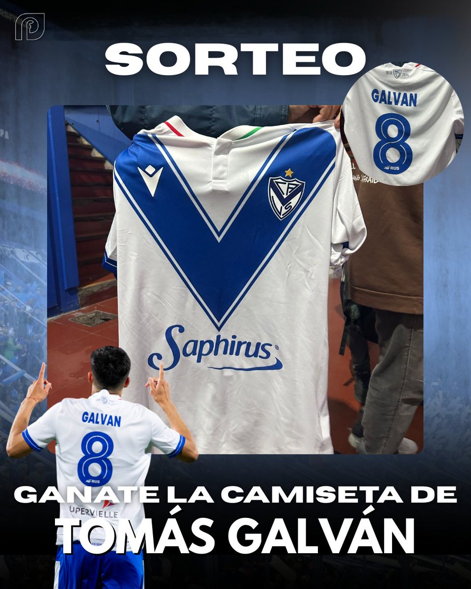 PasionFortinera's tweet photo. 👕🍅 ¿Queres ganarte la camiseta de Tomás Galván, una de las figuras de este #Vélez?

Comenta #SorteoPF en el chat y estás participando⤵️

https://t.co/mOg1Hzc2py https://t.co/Tx94VZvNd4