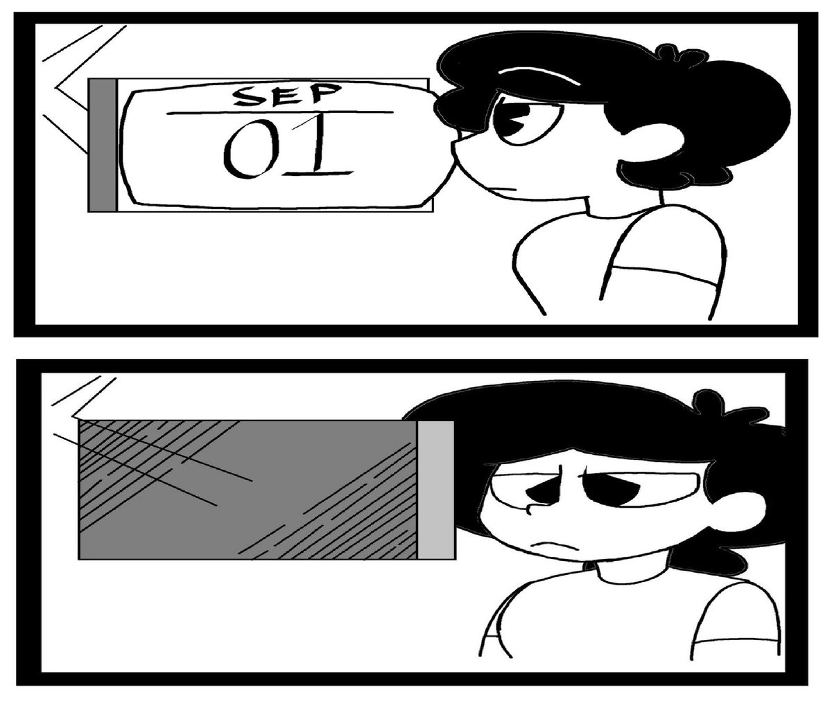 dendy_johnson's tweet image. 🍁Sept 01 - 29 Left of Oct🎃 #Family #comic #SeptemberEvent