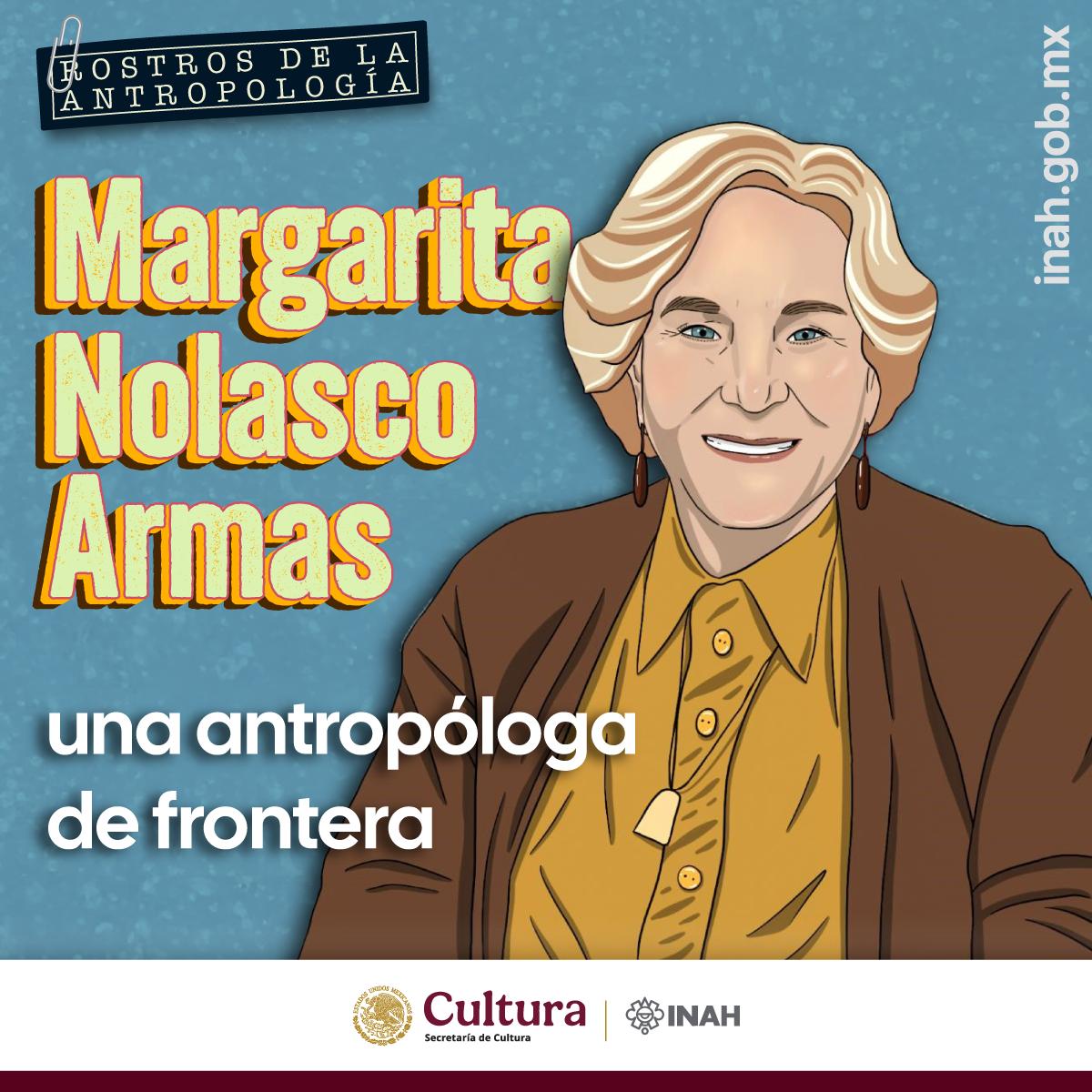 En esta ocasión en #RostrosDeLaAntropología, te invitamos a conocer a "Margarita Nolasco Armas, una antropóloga de frontera", destacada por su espíritu crítico, compromiso social y excelencia académica.

Descúbrela en este #ReportajeEspecialINAH: inah.gob.mx/especiales-ina… ✍️