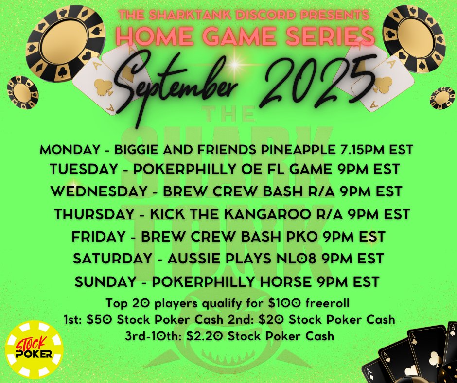Stock Poker Online tweet media