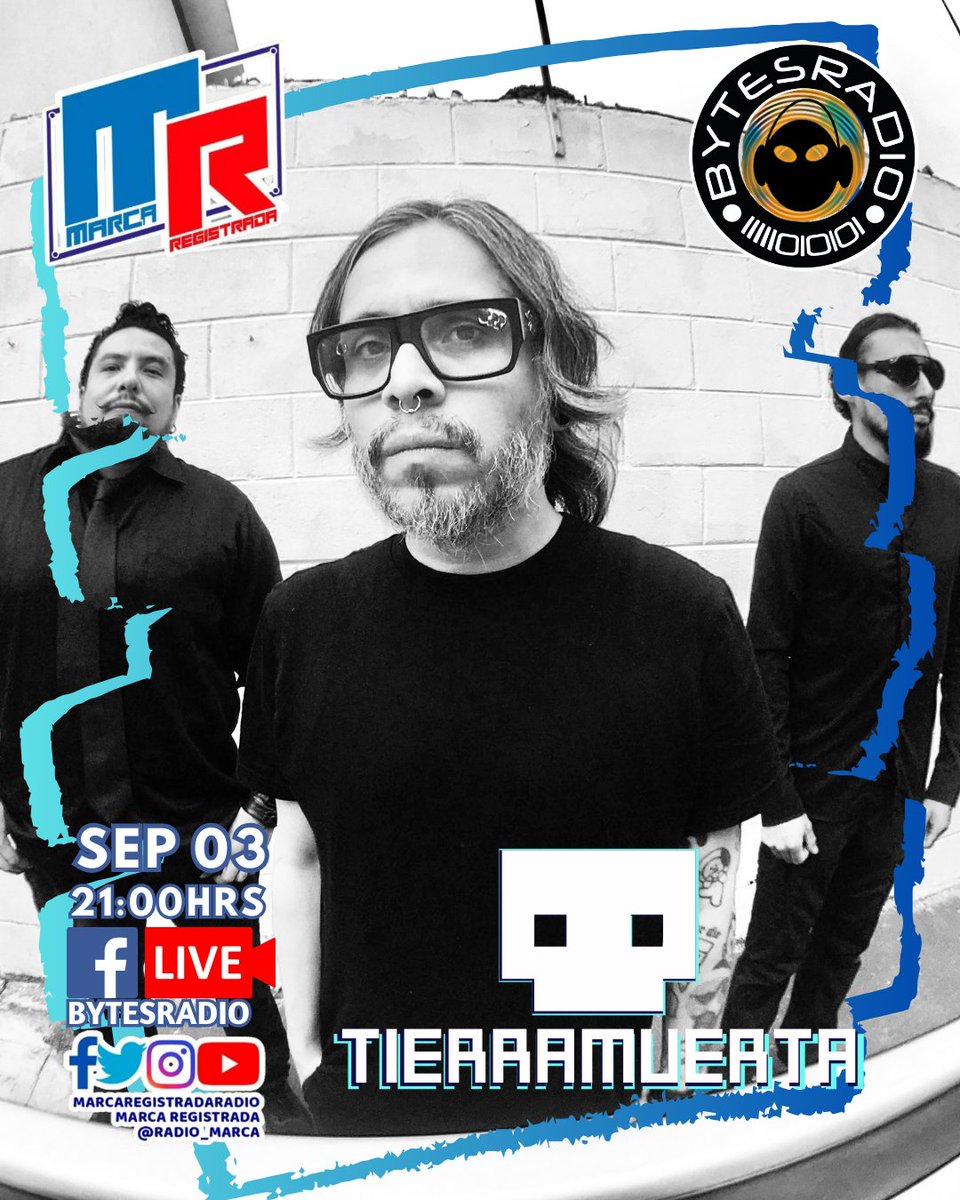 Este miércoles a las 21 hrs 🇲🇽 en el YouTube y #FacebookLive de <a href="/bytesradiomex/">BYTESRADIO</a> nos acompaña  <a href="/TierraMuerta/">TIERRAMUERTA</a> qué celebrando XV Años de #MientraslasMoscasVuelan. ¡No te pierdas la historia y los planes de esta banda legendaria de Nü Metal.