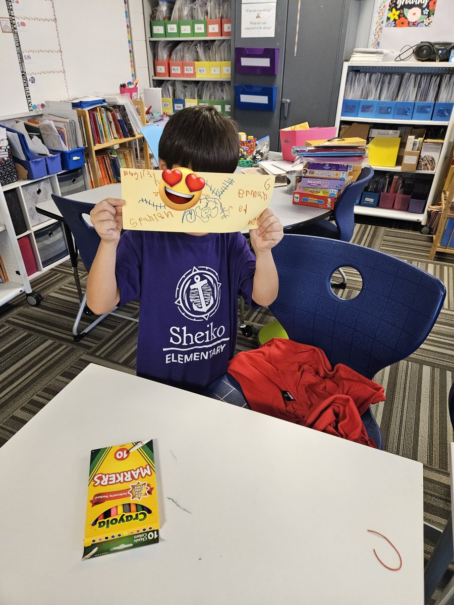 jen_esl's tweet image. Today I started to pull out my ELD small groups. The first order of business was making our name tents. We added languages spoken, hobbies, favorite sport and color. My older students added their bday 😍 @DrCarolSalva #pd4uandme @wbloomfieldschl