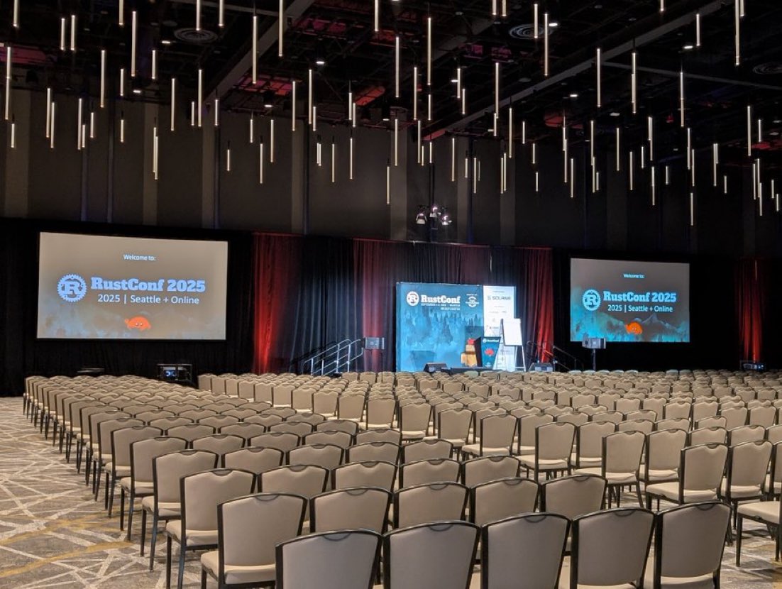 Sitting room only for <a href="/alessandrod/">Alessandro Decina</a> at <a href="/rustconf/">RustConf</a>