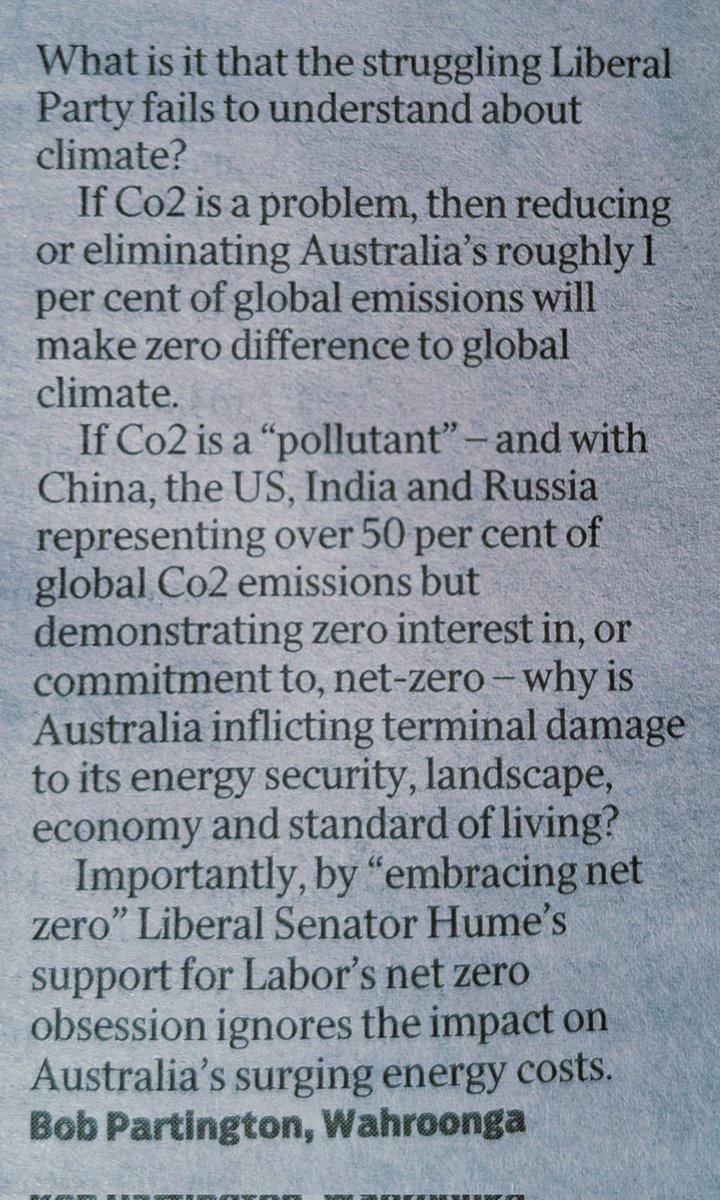 bob_parto's tweet photo. Zero common sense on net-zero from Liberal's @SenatorHume who must be living in a parallel universe or on another planet....planet #Photios perhaps? https://t.co/57ppVUwkAw