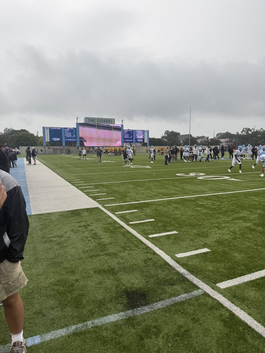 Had a great time on my game day visit to <a href="/CitadelFootball/">The Citadel Football</a> !!! <a href="/MrCoachFrate/">Anthony Frate</a> <a href="/CoachPerdomo/">Chris Perdomo</a> <a href="/Miller_Jordan3/">Jordan Miller</a> <a href="/CoachRAPinilla/">TweetMasterP</a>