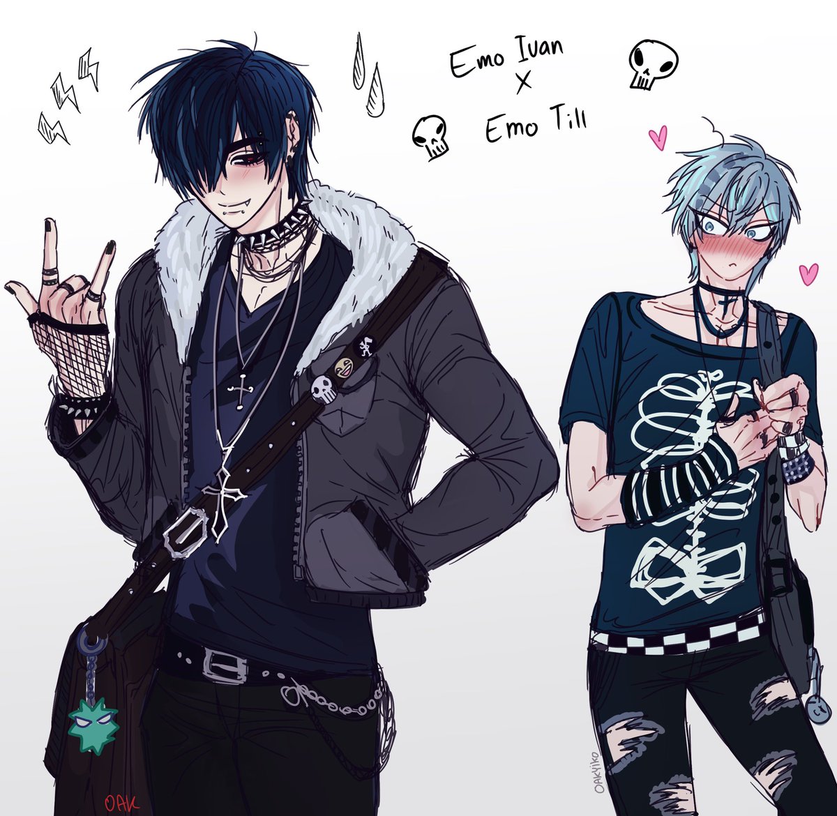 oakyiko's tweet image. Emo Ivan #ivantill