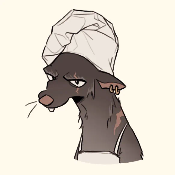 "he is a rat. he is evil but wants to give food to people and such. he has gone thru trials and tribulations so he may be battered. he almost died many time and then he did die and it was sad" #remytherat #statesmp #statesmpfanart