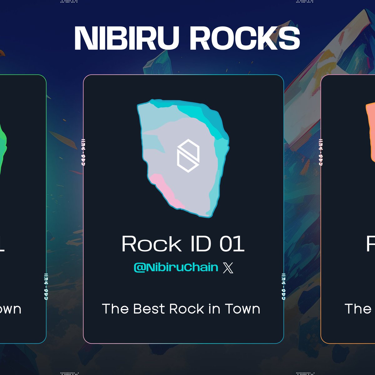 NibiruChain's tweet image. didn't get a @monad card? that's okay, have a nibiru rock 🪨