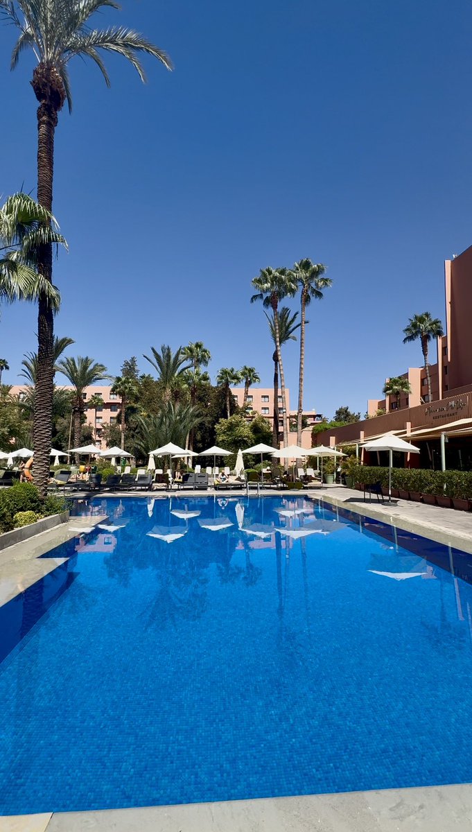 Five hour drive from Agadir to Marrakech today as we visited the stadium that will host Bafana Bafana’s games vs Angola and Zimbabwe.

The 45k seater - very unique design - will also be upgraded and renovated for the 2030 FIFA World Cup. 

#QuickWittedMGT #FutureMediaInitiative