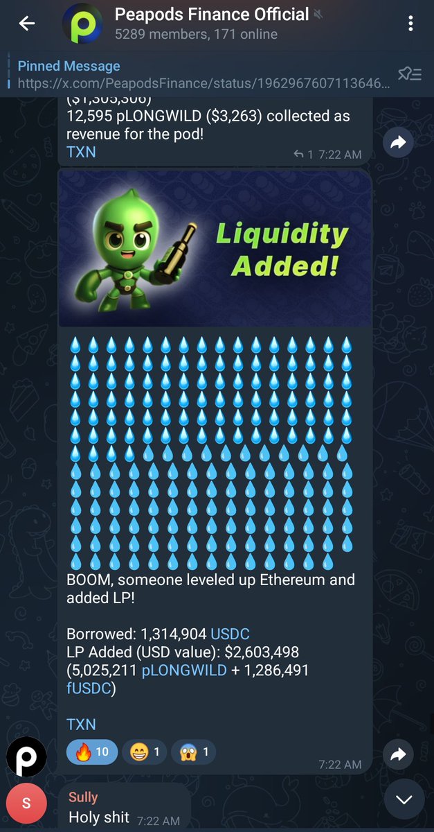 peapod_intern's tweet image. $WILD pod is going WILD! 🔥

$2.6M added to the pod in 1 txn.

@WilderWorld $PEAS