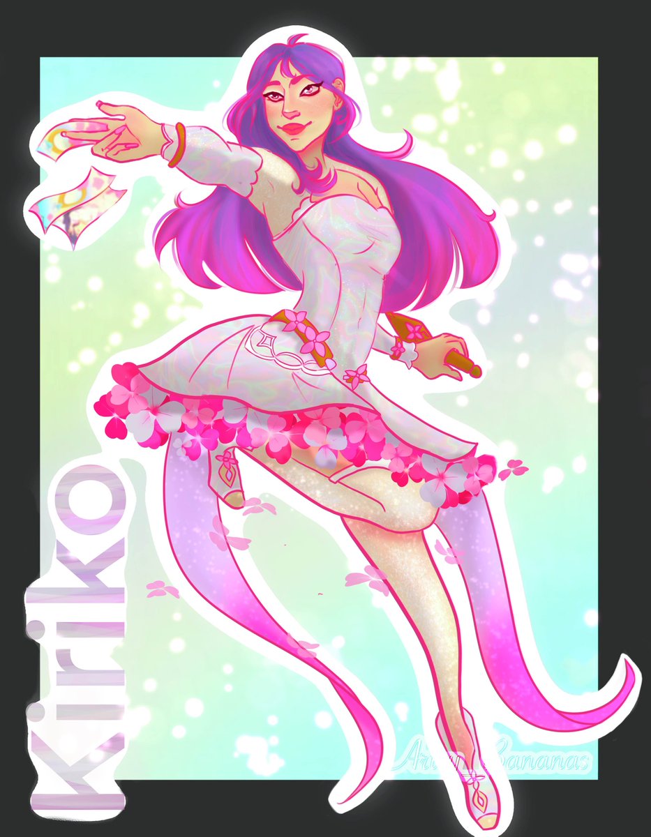 I want her skin so bad she’s so beautiful!!! #Overwatch2 #kiriko