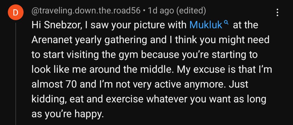 Imagine getting body shamed in your own YouTube comment section lmao.

...I do need to lose some weight. Ran 5km yesterday and will do another 5km tomorrow.