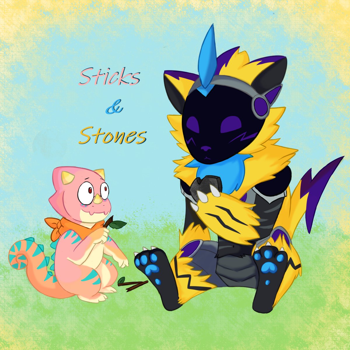 "Sticks and stones may break my bones
But words shall never hurt me."
-----------------------------------------
Iba a ser un meme interno, pero luego me acorde de esa frase asique decidí hacerlo algo lindo 🩵
feat. @/cyeraora