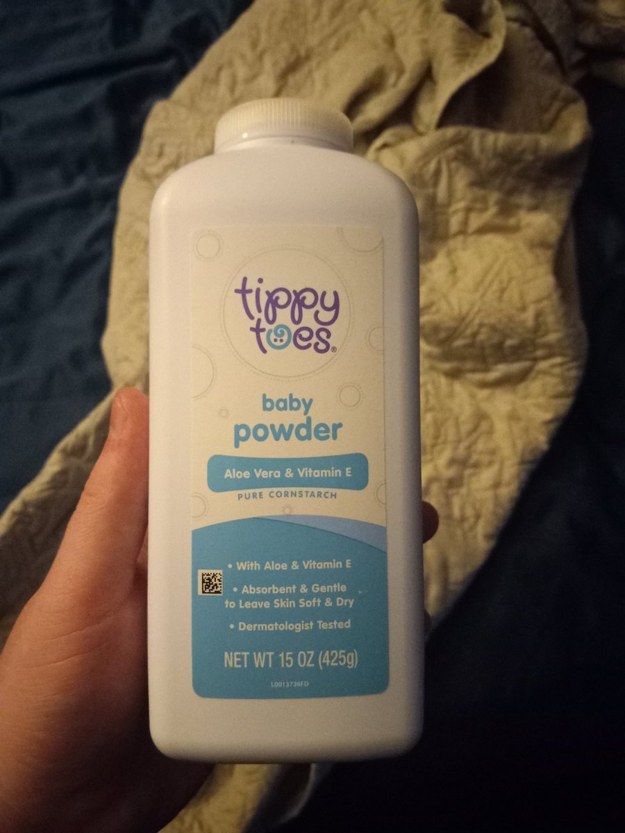 Asked mom to grab me some baby powder and she got the baby brand instead of the general one, does she know, am i cooked