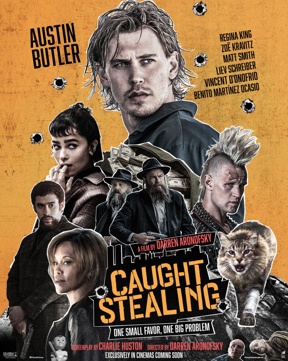 TheMovieGuys's tweet image. CAUGHT STEALING: This movie is set in 1998, and the promos are using "Should I Stay Or Should I Go" by The Clash.  So, apparently that's cheaper to license than a Jane's Addiction song.
TheMovieGuys.net
#WhoKnew #movies #comedy #CaughtStealing #JanesAddiction #TheClash