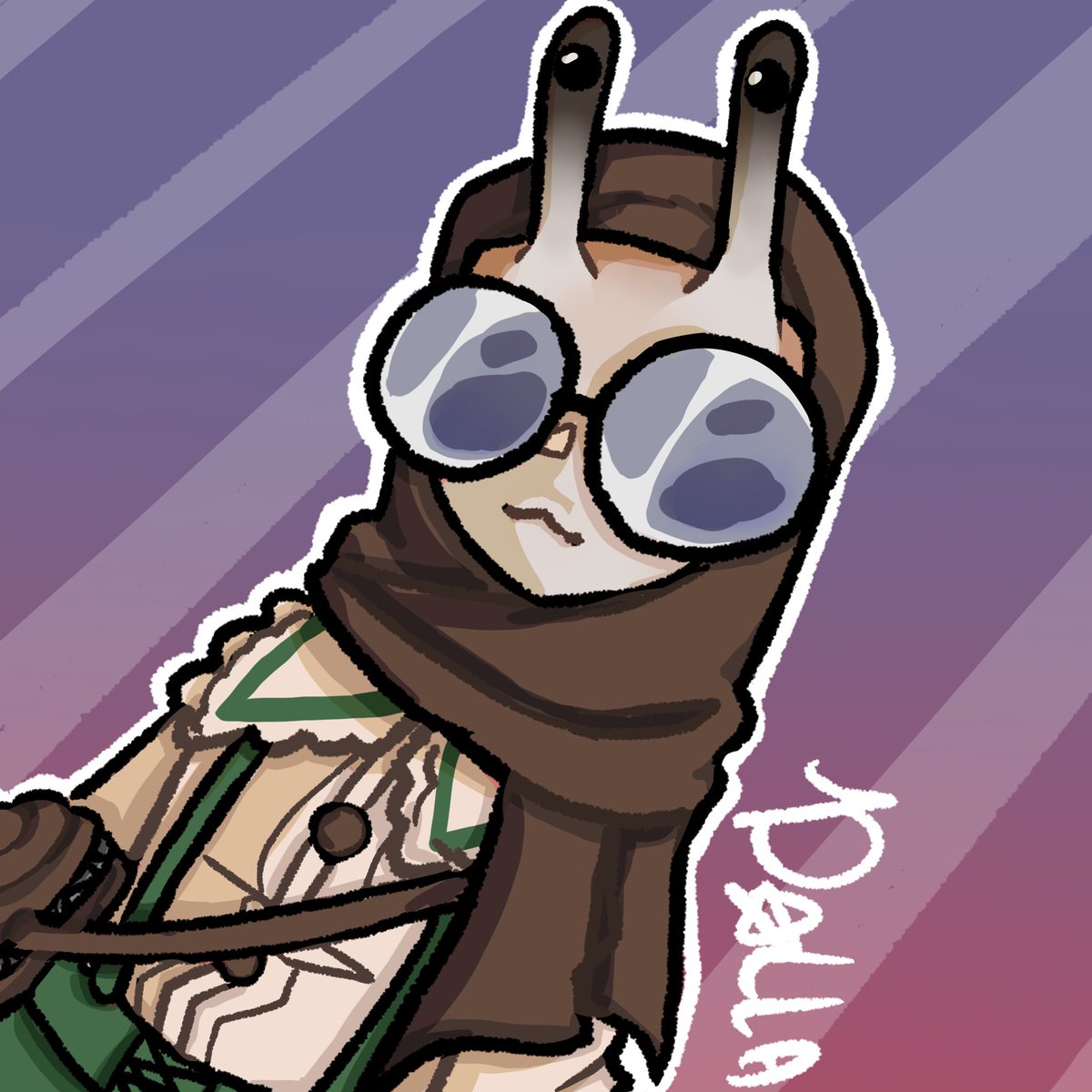 DellaDinkle's tweet photo. I like snail vtubers (@/ helixrainn on tiktok) 

#vtuber #vtubing #vtuberfanart #fanart #art #digitalart #artist https://t.co/g6Na5N2GYe