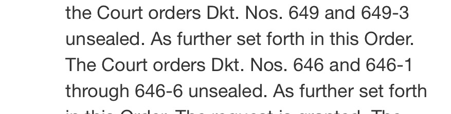 More Wayfarer and team unsealed documents incoming…