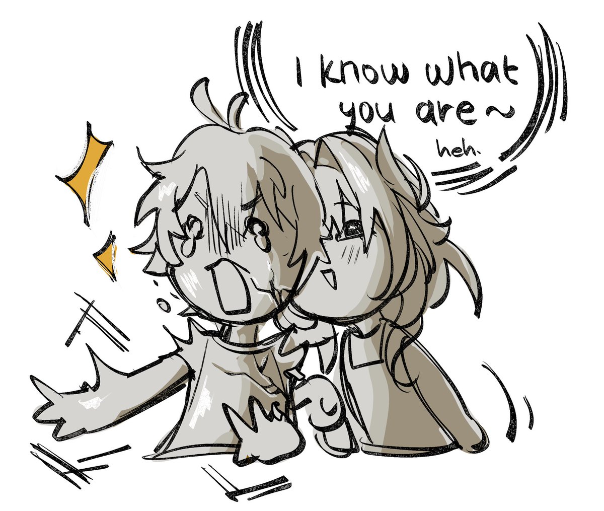 Baby phainon successfully rage baiting baby mydei but he also found out something about himself
#phaidei