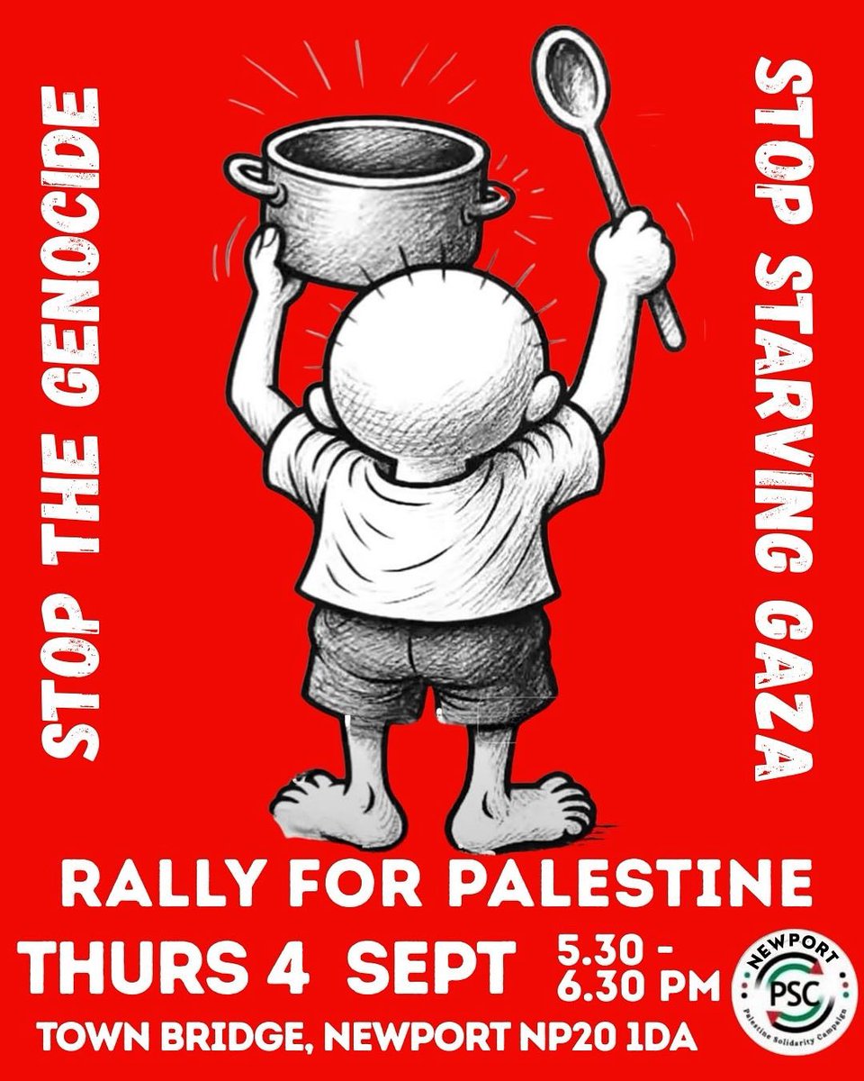 Join us this Thursday for the 98th Weekly Rally for Palestine.

Please note: There will be no protest on Friday this week.