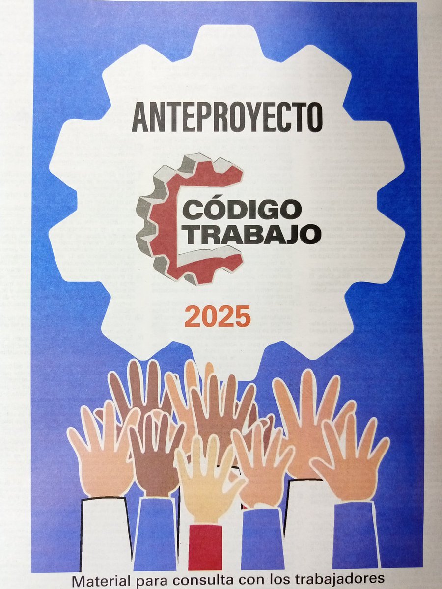 A partir del próximo 8 de septiembre y hasta el 30 de noviembre, el anteproyecto del nuevo Código del Trabajo será sometido a un amplio proceso de consulta en los colectivos laborales

#CubanosConDerechos