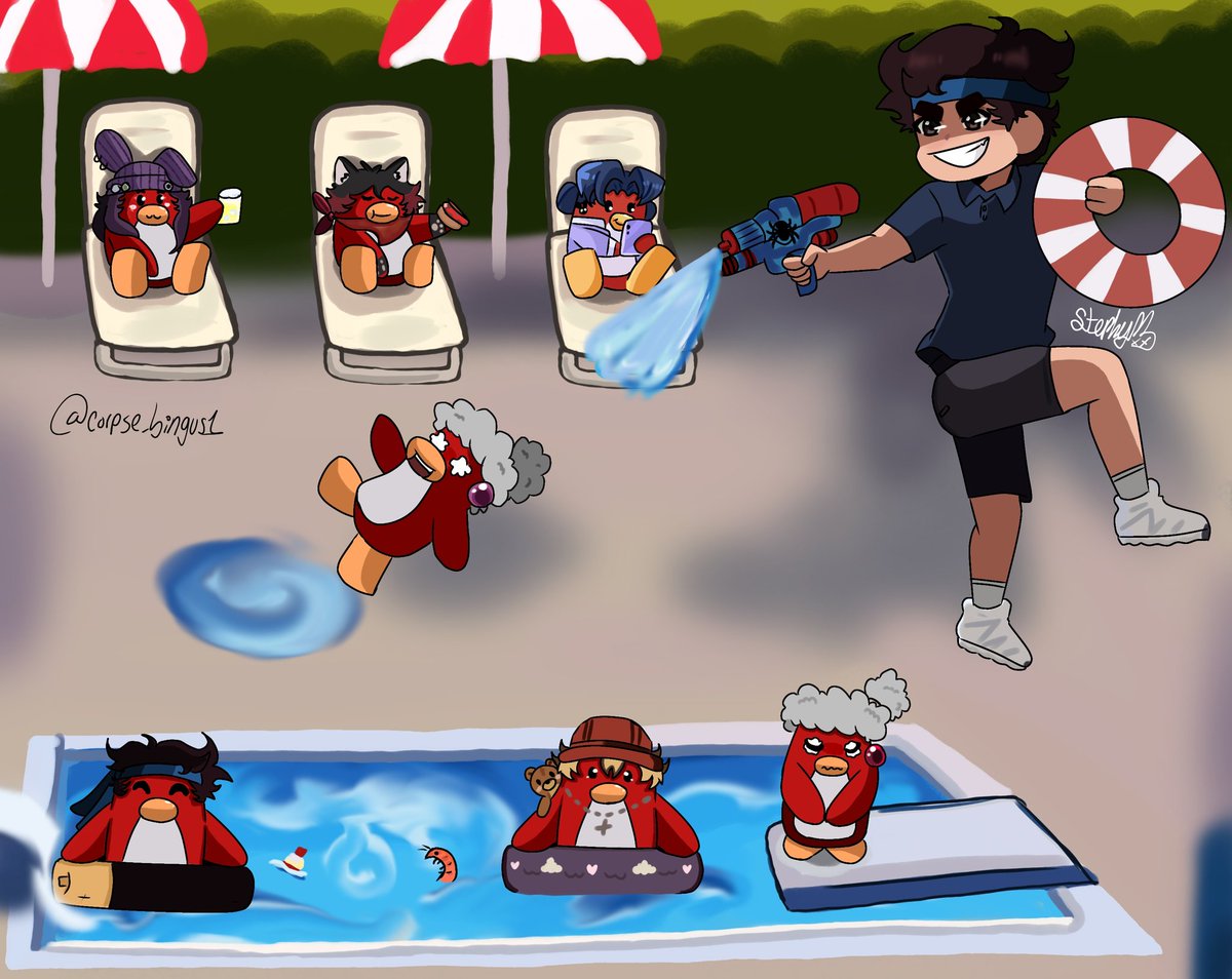 Tripaquatic 🏖

#roierfanart #roier #tripoiersfanart #tripulantes