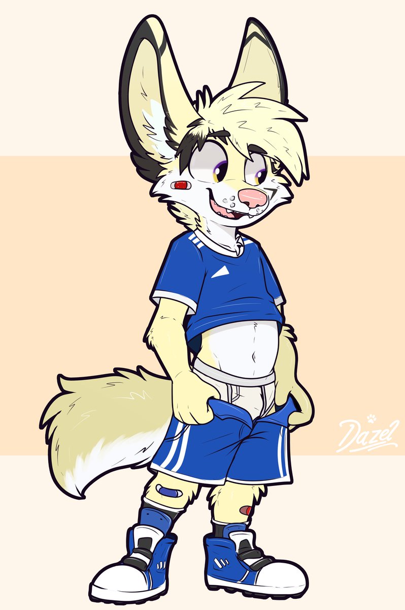 🐶⚽ After a fun lil’ soccer match, this pup finally relaxing  💛🐾
One more piece finished — wag wag!! 🎨✨

Wanna see more fluffy doodles &amp; batches? Come join my channel 🌟
👉 t.me/dazelcray