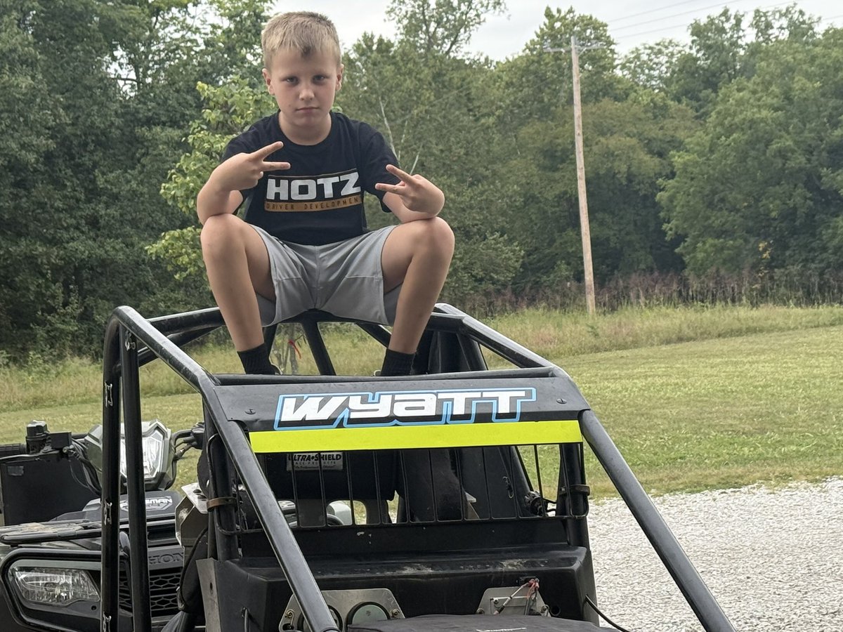 Got the call from Beau Wyatt to drive the 41! He said his dad hasnt been getting the job done and wanted to try someone else this Saturday for the <a href="/USACNation/">USAC Racing</a> races at <a href="/lucasspeedway/">Lucas Oil Speedway</a>!! Seems like a tough owner but I’m up for the challenge😤 Follow him at @beaukart41 on Instagram!