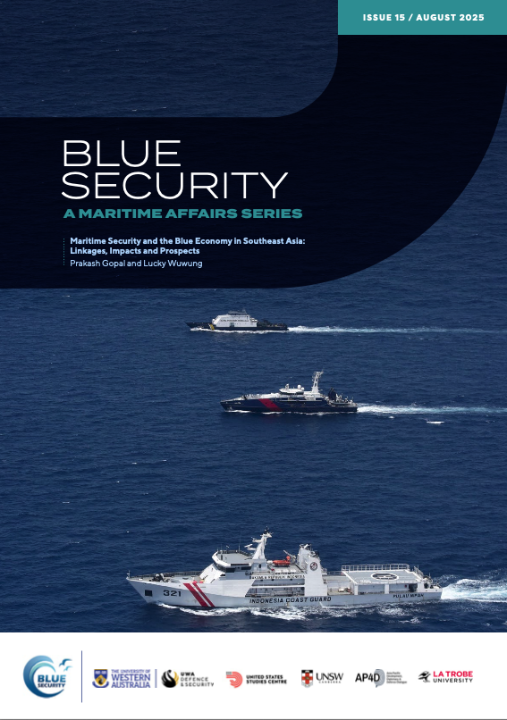 Blue Security (@bluesecprogram) on Twitter photo OUT NOW Maritime Affairs Issue 15 | Maritime Security and the Blue Economy in Southeast Asia: Linkages, Impacts and Prospects by <a href="/FathomsOne/">Prakash Gopal</a> & Lucky Wuwung. OUT NOW Maritime Affairs Issue 15 | Maritime Security and the Blue Economy in Southeast Asia: Linkages, Impacts and Prospects by <a href="/FathomsOne/">Prakash Gopal</a> & Lucky Wuwung.