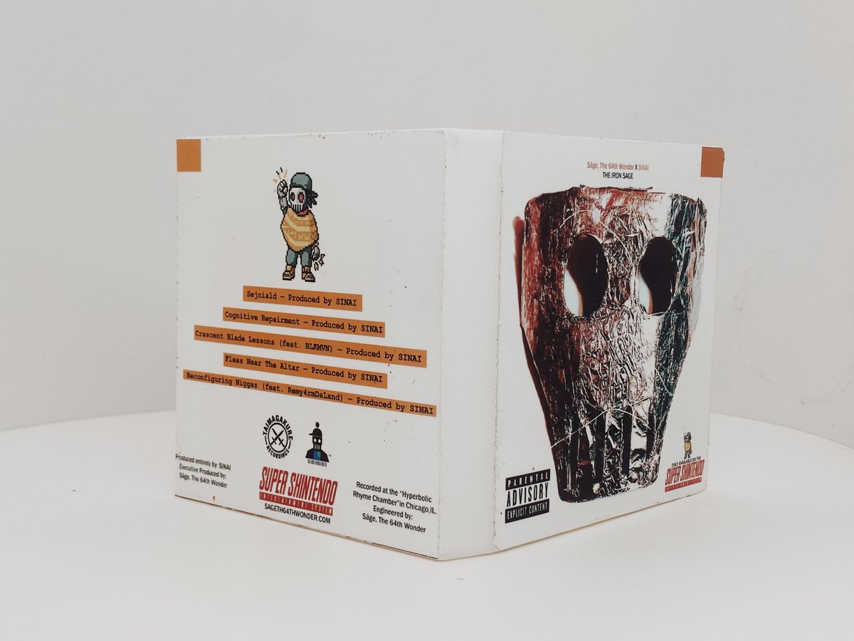 SEJI (@sagethe64thwndr) on Twitter photo SÄGE, THE 64TH WONDER X SINAI
“#SLUMPCZN: The Iron Sage”
(LIMITED EDITION SHINTENDO USB ALBUM) (ONLY 50 WILL BE PRESSED | $44.44)
(NO RE-ISSUES)
Produced entirely by <a href="/SleepSinai/">Whispers in the Void.</a>
PRE-ORDERS OPEN TOMORROW!
The digital album goes live on September 7th!
ONLY AT SÄGE, THE 64TH WONDER X SINAI
“#SLUMPCZN: The Iron Sage”
(LIMITED EDITION SHINTENDO USB ALBUM) (ONLY 50 WILL BE PRESSED | $44.44)
(NO RE-ISSUES)
Produced entirely by <a href="/SleepSinai/">Whispers in the Void.</a>
PRE-ORDERS OPEN TOMORROW!
The digital album goes live on September 7th!
ONLY AT