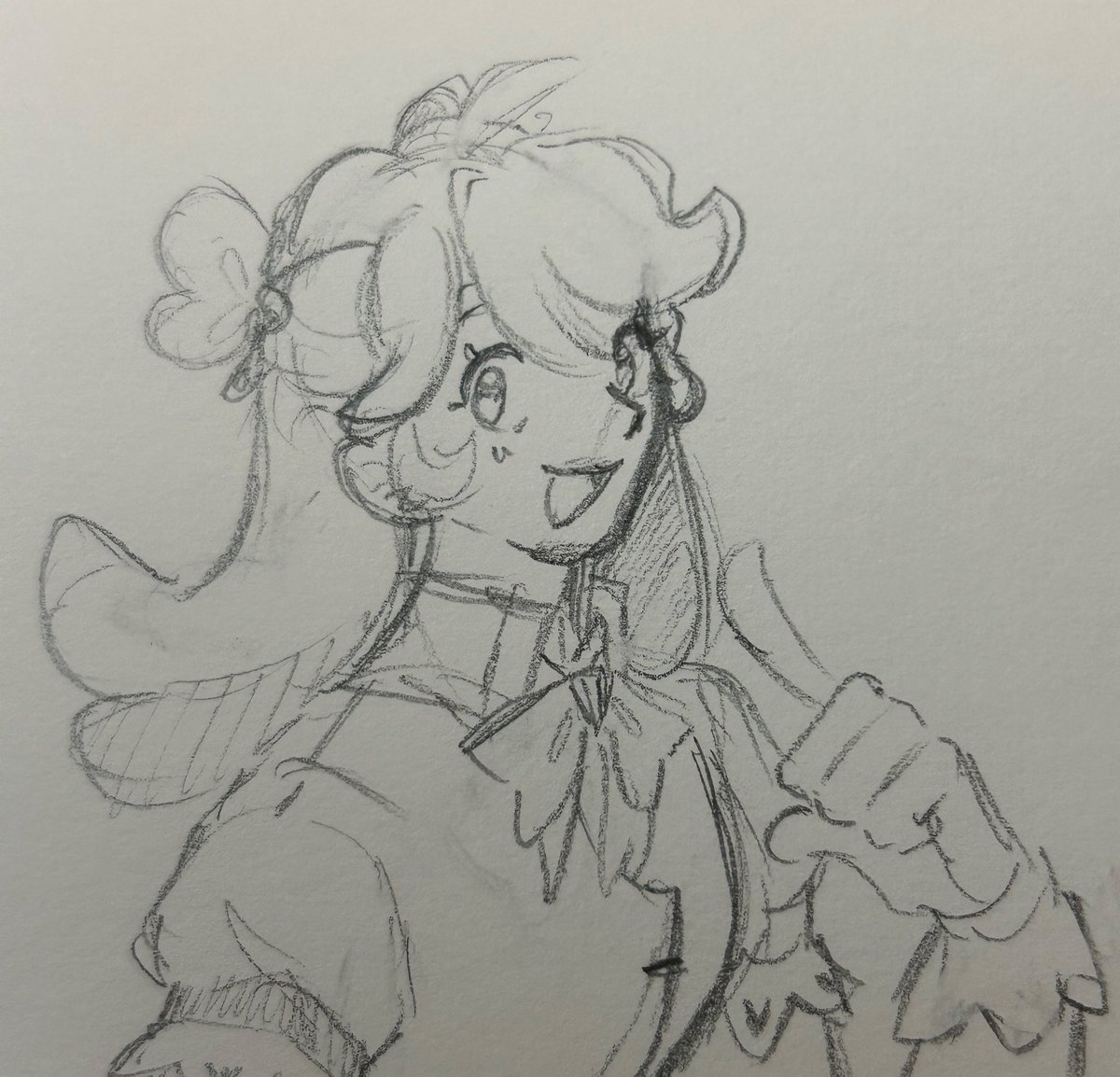 Evanoshiix's tweet image. I’ll always take an excuse to draw Lizzie