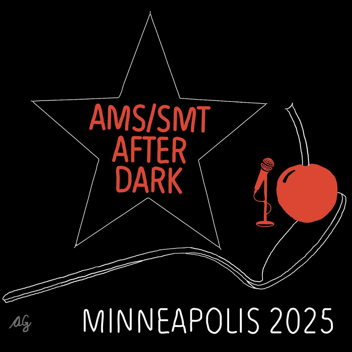 ⭐️ 10th Annual AMS/SMT After Dark (2025)
“Toward a Truly Historically Informed Music Theory”
🗓️ Thur, 6 Nov, 8:30pmCST
Hyatt Regency, Minneapolis, MN

Call for Papers: amsafterdark.neocities.org (or bit.ly/amsad2025cfp if you read the <a href="/ChicagoManual/">The Chicago Manual of Style</a> for fun)
📧 Submit by 6 Oct