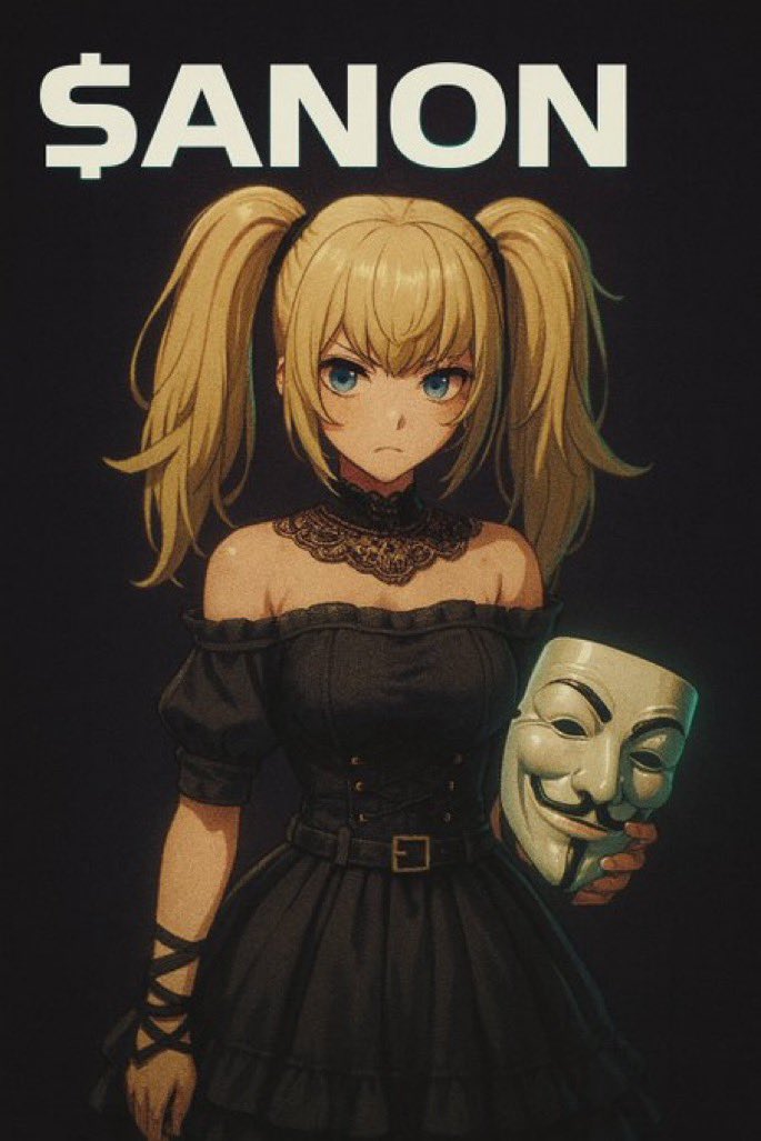 $ANONのためにマスクを着けることを示す返信のミーム画像