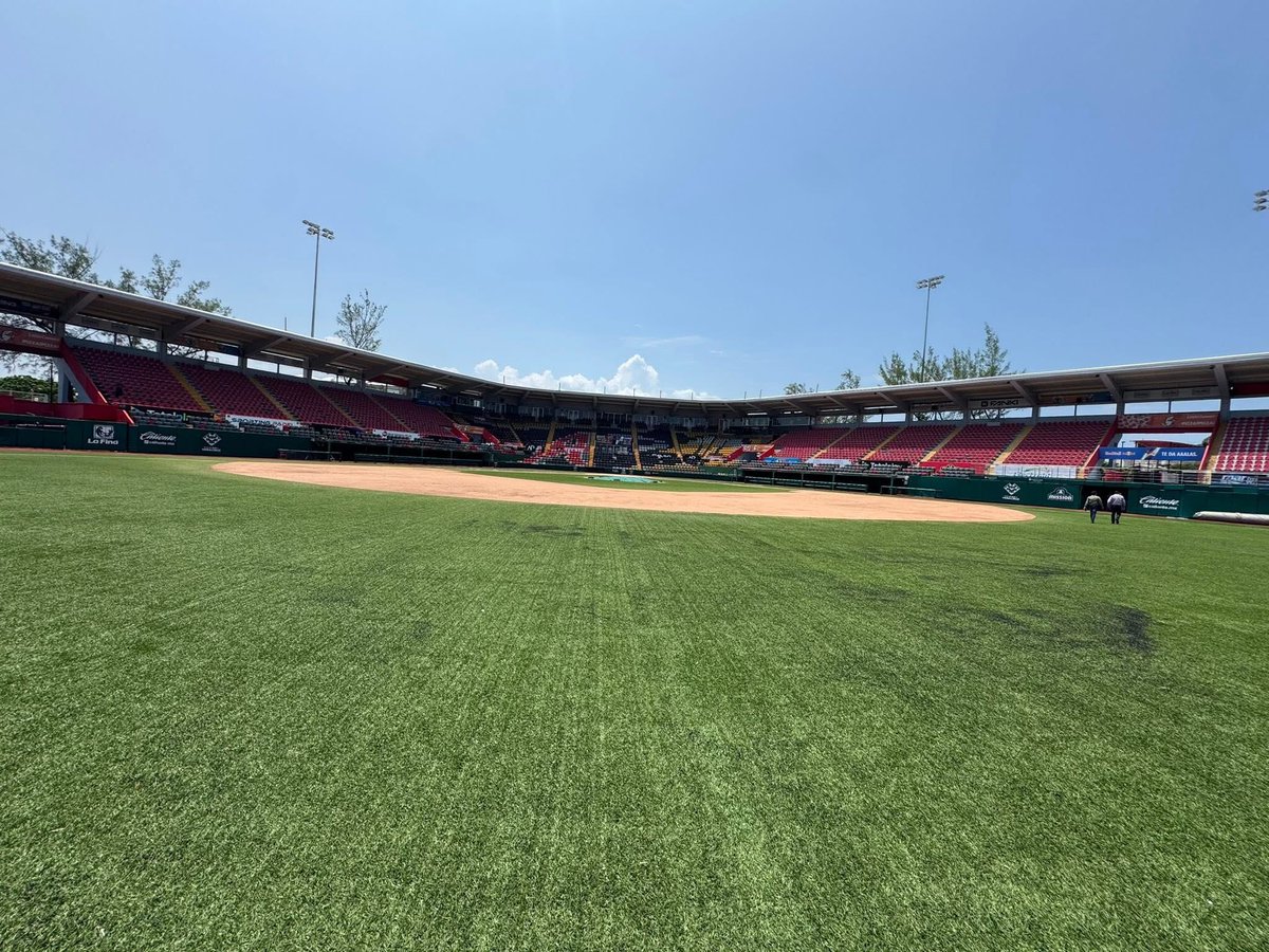 ¡Buenas tardes!
Por logística se traslada el informe de la Presidenta #ClaudiaSheinbaumPardo al estadio Beto Ávila.

¡Allá nos vemoooooos!