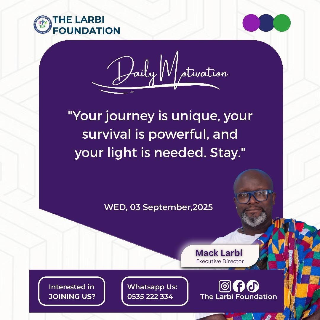 TLFGHA77's tweet photo. Your life is a unique thread in nature's tapestry. God's plans for you are filled with hope & a bright future. Jeremiah 29:11 #TLFDailyMotivation #TheLarbiFoundation #SuicideAwarenessMonth #HopeAndPurpose https://t.co/1jIYOHKkFo
