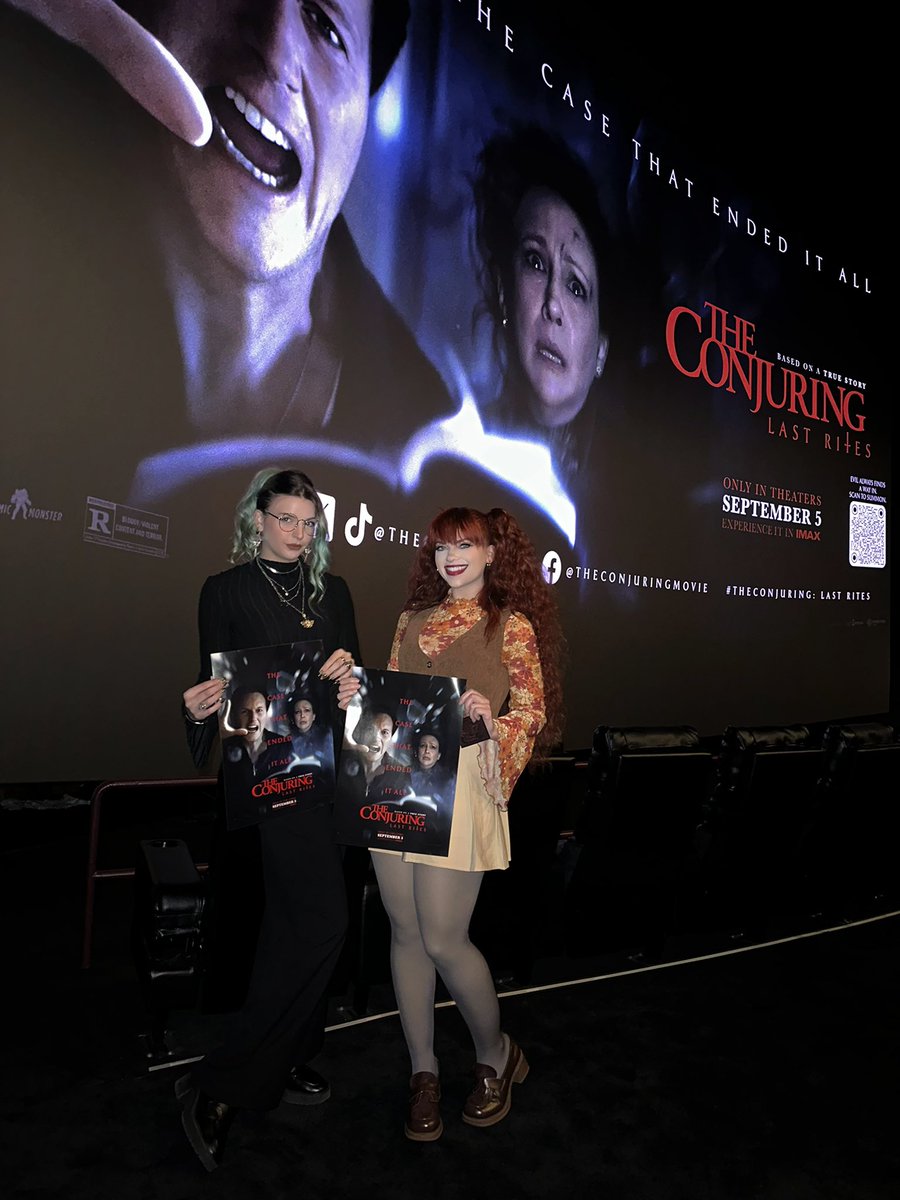 NPC_Chick's tweet image. What’s your favorite horror movie? 
I’ll go first… The conjuring! 

@TheConjuring #TheConjuringLastRites