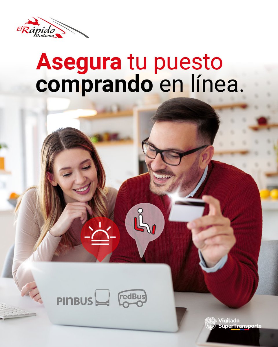Desde la comodidad de tu casa, oficina o donde te encuentres, El Rápido Duitama siempre estará disponible para ti.

Ingresa a pinbus.com o redbus.com

#RapidoDuitama #Gacela #Magola #PreparadosDesdeElPrimerMomento