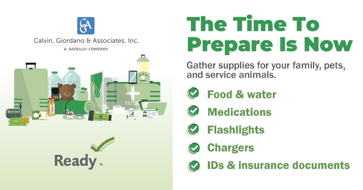 CGA_Solutions's tweet image. September is #NationalPreparednessMonth. For city leaders, it’s a chance to pressure-test emergency plans, close coordination gaps, and make sure teams are ready to act before the next storm hits. 🌪️🌊🚨

#CGA85Years #EmergencyPlanning