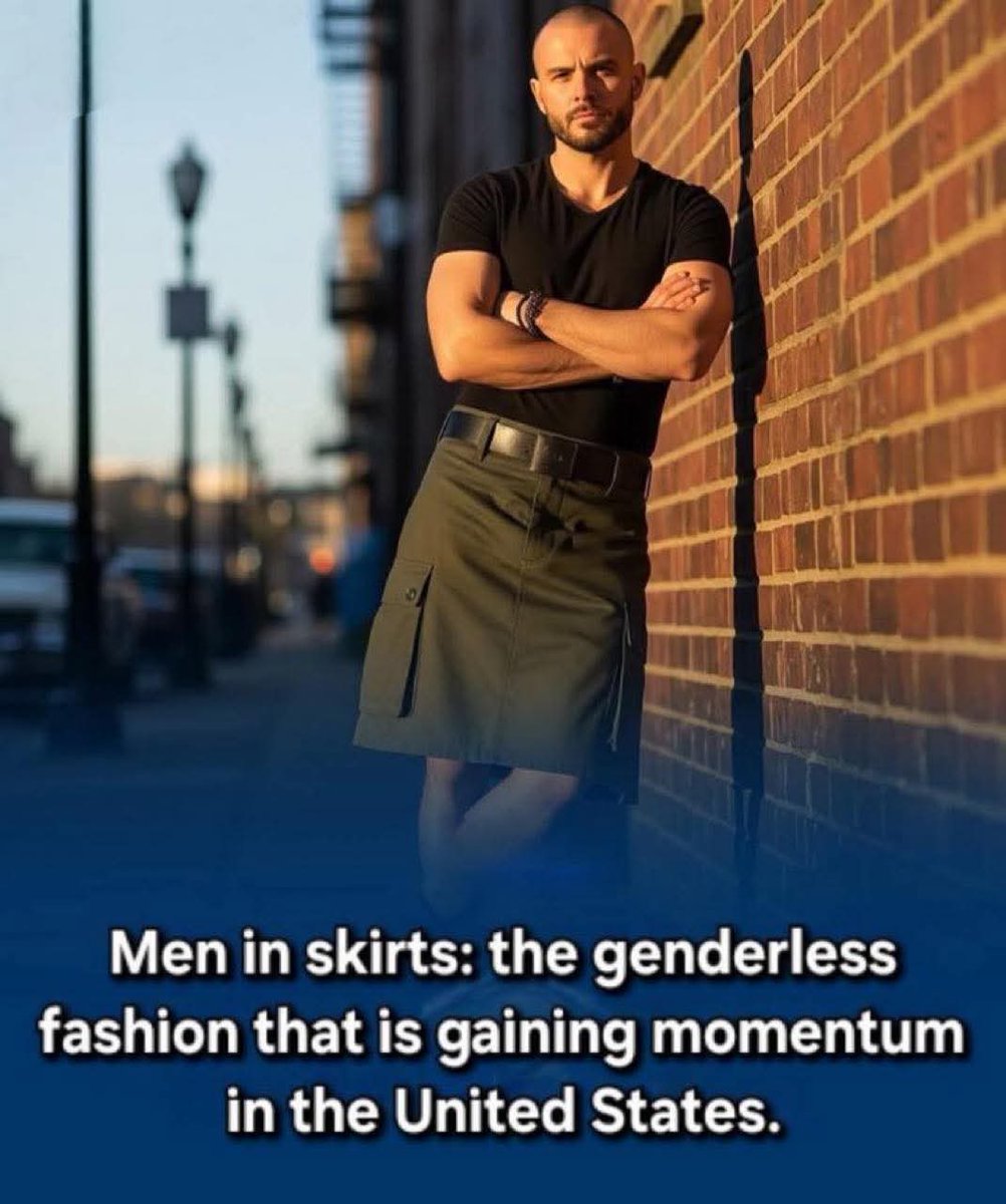 Gary M (@gman5180) on Twitter photo What's your response to this "men in skirts" trend? 
You IN or OUT? ๐คญ๐ค What's your response to this "men in skirts" trend? 
You IN or OUT? ๐คญ๐ค