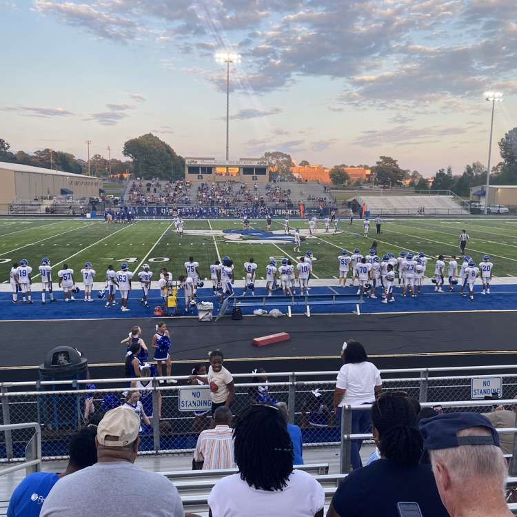 Go BMS! Beat Bethel! 
Game 1: 22-16
Game 2: in progress! 
💙💙💙