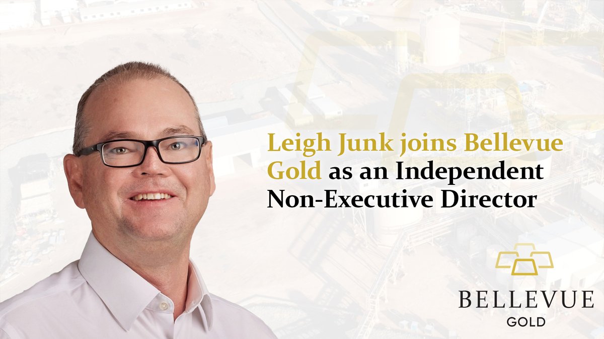 We’re pleased to welcome Leigh Junk as an Independent Non-Executive Director of $BGL, effective from today.

Leigh is a Mining Engineer with over 30 years of mining industry experience including executive management and operational roles. Read more: loom.ly/Q2Ciyo8