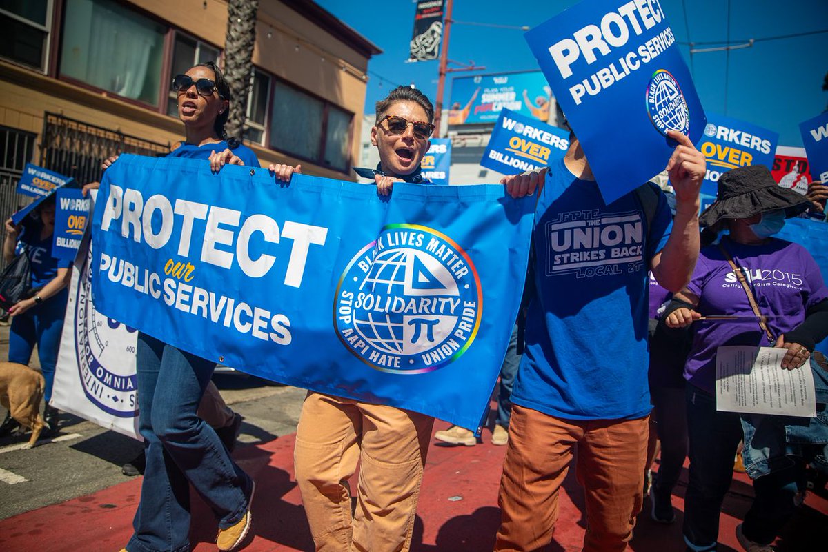 San Francisco Labor Council tweet media