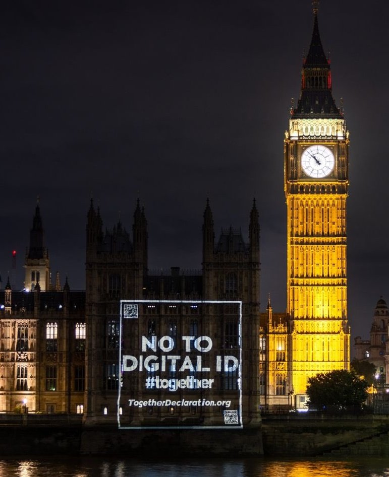 🚨 WE MUST ALL SAY NO TO DIGITAL  ID❗️

IT'S SIMPLY THE BIGGEST THREAT TO FREEDOM THAT WE FACE❗️

IT'S A WAY TO TRAP AND ENSLAVE YOU❗️

MASS NON-COMPLIANCE IS THE ONLY WAY TO STOP THIS 🚫