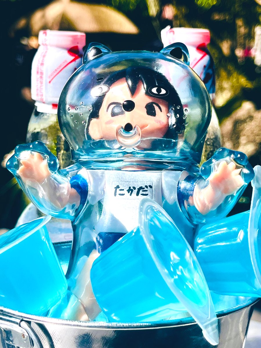 バケタンブログ　メンタイゴン　クリームソーダ バケタンブログ×高田憂希コラボ クリームソーダ メンタイゴン 明太子