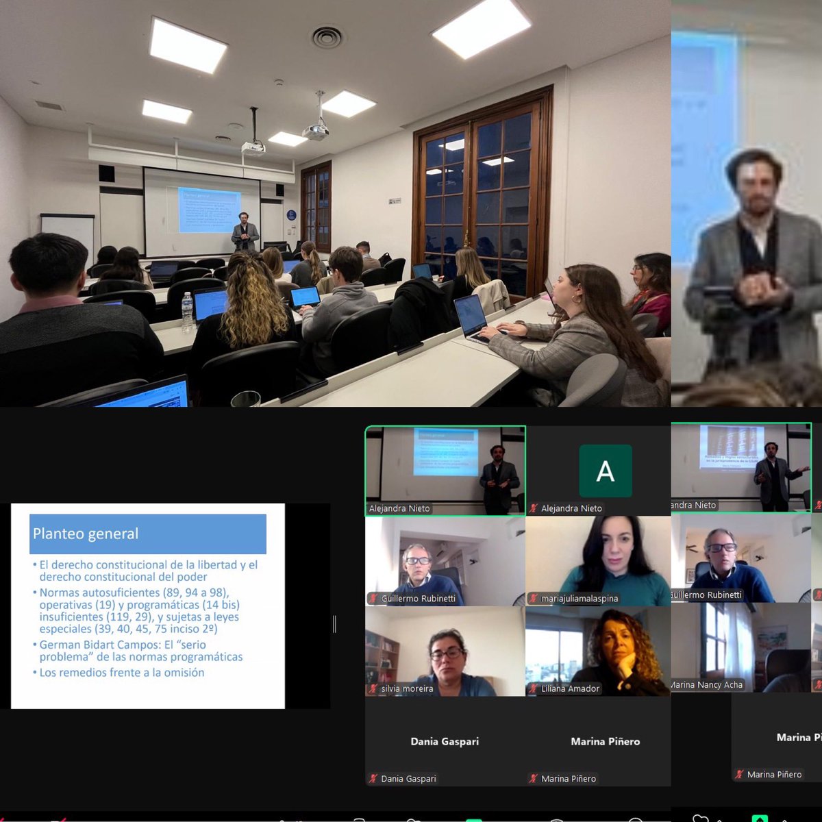 Diplomatura en Jurisprudencia de la CSJN. El profesor Mario Cámpora y una clase sobre litigios estructurales.